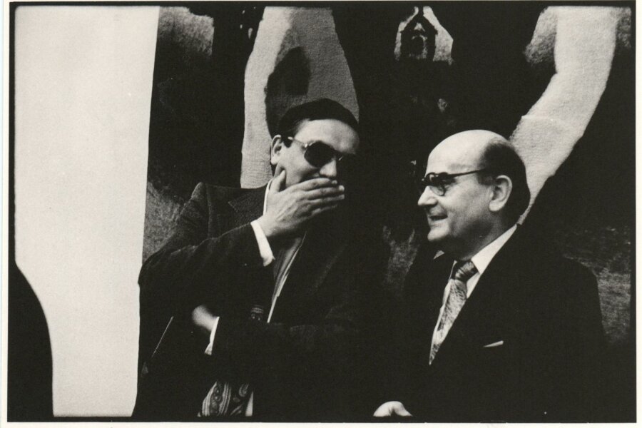 Zleva Karel Moudrý, Karel Holešovský